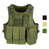 Colete Tático Modular Octos Ntk Tan Desert Airsoft Nautika