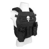 Colete Tático Modular Plate Carrier Airsoft