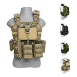 Colete Tático Plate Carrier Airsoft Policia