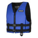 Colete Wave Jogá Salva Vidas Flutuação Até 110kg Azul