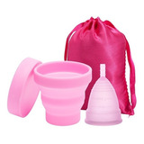 Coletor Menstrual Reutilizável Copinho Esterilizador Kit