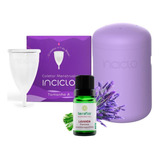 Coletor Menstrual Reutilizável Óleo Essencial De Lavanda