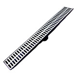 Coletor Ralo Linear 15x100 Saíd Fundo Grelha Alumínio Tela