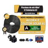Coletor Solar Panozon Girassol 48 000