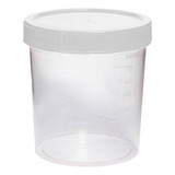 Coletor Urina 80ml Tampa Branca Sem Pá Cx 100 Unid