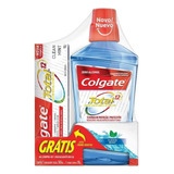 Colgate Kit Pasta Dental 90g Y Enjuague Bucal 500ml