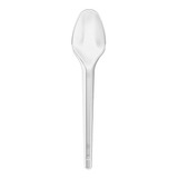 Colher Acrílico Descartável Cristal Transparente 100 Unidade