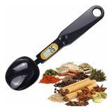 Colher Balança Digital Dosadora Lcd Medidor Tempero Cozinha