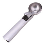 Colher Concha De Sorvete Bola De Inox Luxo C Ejetor 18cm