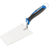 Colher De Pedreiro Quadrada 7 180mm Com Cabo De Plástico