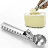 Colher De Sorvete Bola Com Ejetor Inox Profissional Promoção