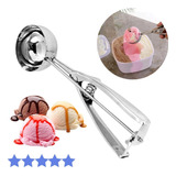 Colher De Sorvete Bola Pegador Mola Ejetor Inox Profissional