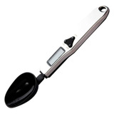 Colher Digital Com Balança Mede De 0 1 A 500g Dosador Em Led