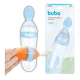 Colher Dosadora Papinha 100 Silicone Com Tampa Protetora
