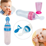 Colher Dosadora Papinha Infantil De Comida Para Bebe Cor