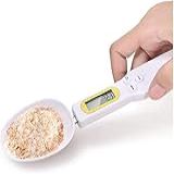 Colher Medidora Premium Digital Com Balança Eletrônica Dosador De Precisão Tela LCD Para Cozinha Temperos Dietas Ração De Pets Suplementos Com Capacidade De Pesagem De Até 500g