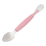 Colher Para Raspar Frutas 2 Em 1 Inox E 100 Silicone Buba