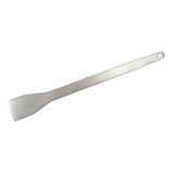 Colher Plana Cervejeira Caldeirão Polietileno Branca 60cm