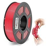 COLIDO Filamento Flexível Para Impressora 3D TPU Carretel Shore 95A 500G Diâmetro De 1 75 Mm Ideal Para Impressões Duráveis E Elásticas Vermelho 1 Pacote 