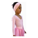 Collant Ballet Boddy Manga Longa Infantil Balé Jazz Dança