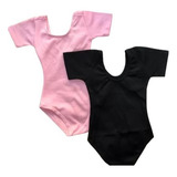 Collant Ballet Meia Manga Maria Chica