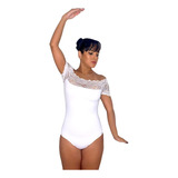 Collant De Renda Para Aulas De Ballet Classico