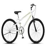 Colli Bicicleta Cazelle Allegra Force One Aro Comum 24 Aço Carobo Tamanho 14 Quadro Rebaixado Guidão Downhill Freios V Break Com Descanso Lateral Branca