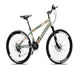 Colli Bike Bicicleta Monaco Aro 26 Freios A Disco 21 Velocidades Alavanca Rapid Fire 3 7V Pedivela Triplo Aço Selim Veloce PU C Carrinho Guidão Downhill