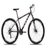 Colli Bike Bicicleta Toronto Aro 29 Aero Tamanho 17 Quadro Em Alumínio 36 Raias Freios A Disco Dianteiro E Traseiro Kit Shimano TY300 21 Velocidades Alavancas TX30 Shimano