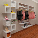 Colmeia Nichos 100 mdf loja Roupas lavanderias closet top