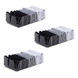 Colmeia Organizadora Transparente Reforçada Kit Gg Kit Com 3