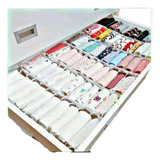 Colmeias Organizadoras De Gaveta Kit C 12un Bebe 15×40×10