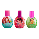 Colônia Infantil Disney Princesas Avon 70ml Kit 3 Unidades