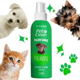 Colônia Perfume Pra Gato Cão Pet Clean Cachorro 120ml