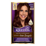 Coloração Castanho Crepúsculo 415 Ivete Sangalo Koleston Tom 415 Castanho Crepusculo Noites Iluminadas