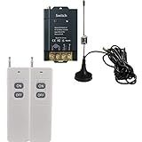 COLOROCK Interruptor Remoto Sem Fio Interruptor De Controle Remoto RF DC12 72V Para Iluminação De Motor De Bomba De água Agricultura Etc Com Longo Alcance De 1500 M