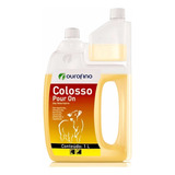 Colosso Pour On 1 Litro Ouro Fino Carrapatos Bernes Insetos