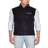 Columbia Colete Masculino De Lã Cathedral Peak II Preto Grande