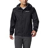 Columbia Men S Watertight II Front Zip Hooded Rain Jacket Black Small
