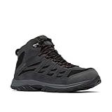Columbia Tênis Masculino Crestwood MID à Prova D água Preto Carvão 11 Preto Carvão 11