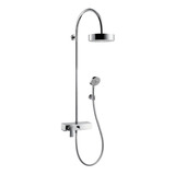Coluna De Banho Axor Citterio Com Monocomando Cromado Hansgr