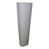 Coluna Tanque Apto Mármore Sintético 64cm Branco Rorato