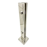 Coluna Torre 50 Cm Com 2 Furos Guarda Corpo inox corrimão
