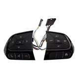 Comando De Som Volante Fiat Toro Jeep Renegade Black Piano