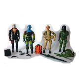 Comandos Em Ação Estrela Lote Soldado Cobra Destro Vintage