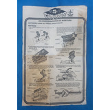 Comandos Em Ação Estrela Manual Tanque Lança Foguete Origina