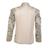 Combat Shirt Camisa Tática Caqui Deserto Ripstop Dry Airsoft