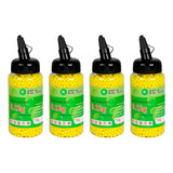Combo 04 Munição Airsoft Bbs 0 12g Bb King 8000un Esferas