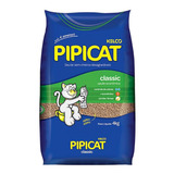 Combo 05un Areia Higiênica Kelco Pipicat Classic 4kg Kelco