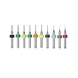 Combo 10 Brocas Para Micro Retifica Haste 3mm Tungstênio Charbs